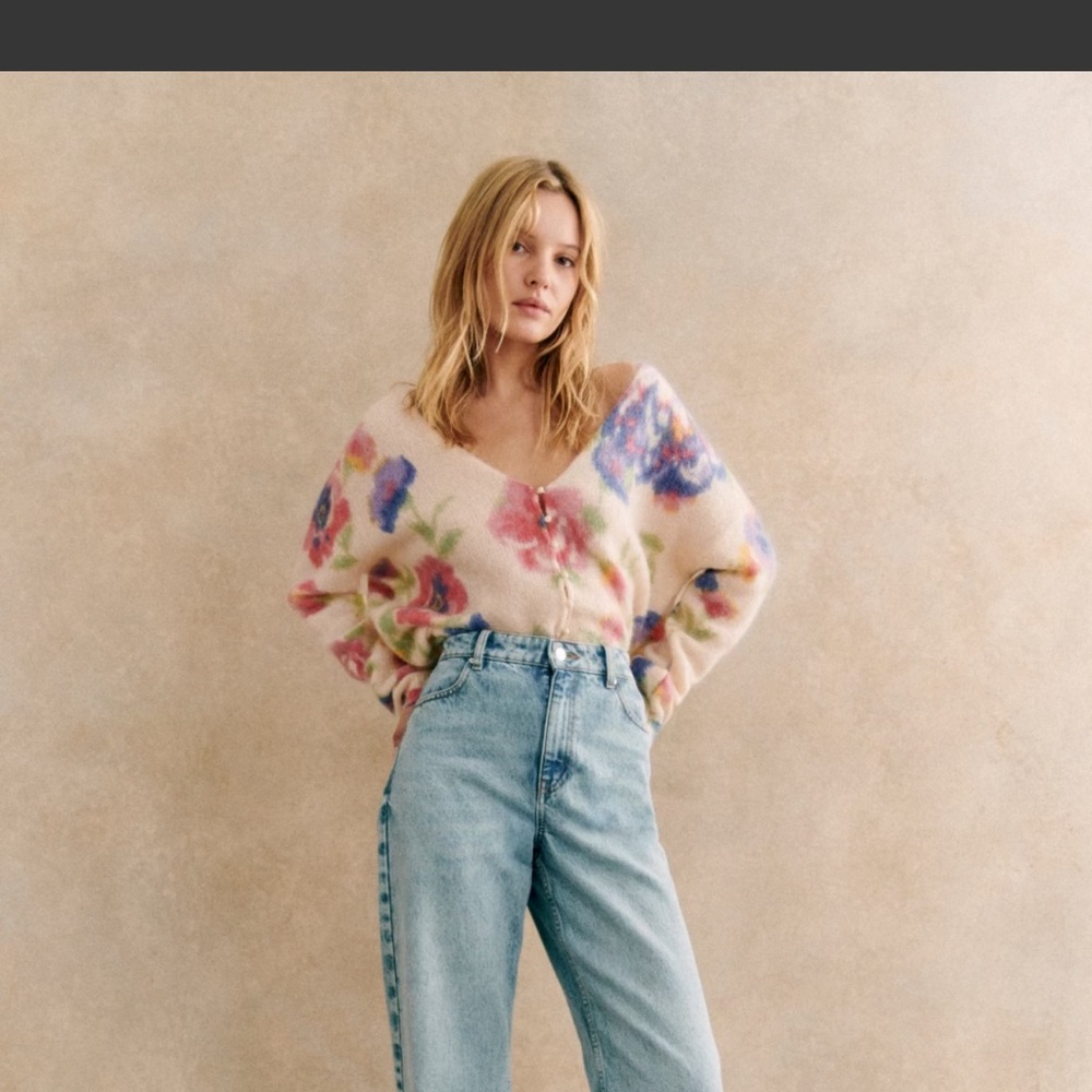EUC XXXL Sezane Teresa Cardigan